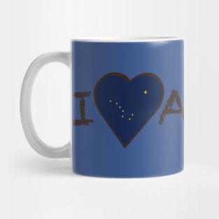 I Love Alaska Mug